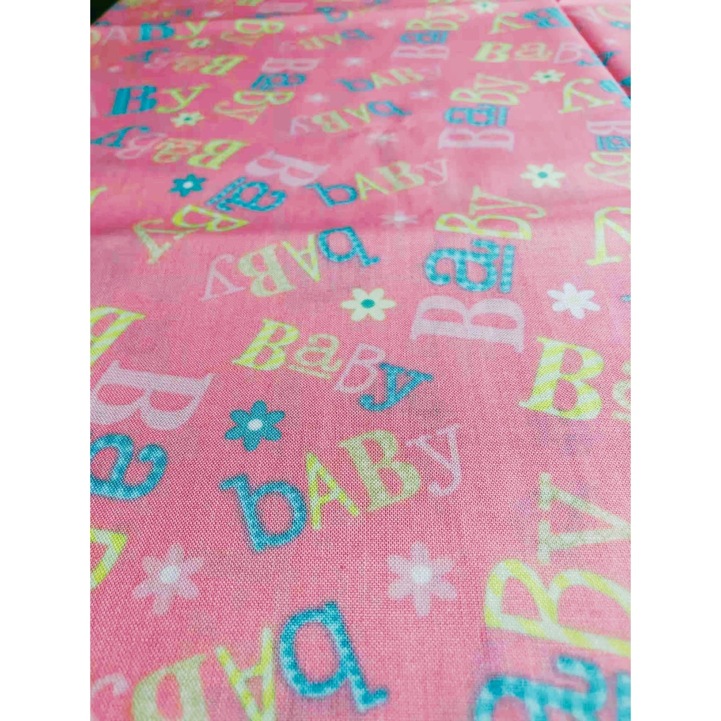 Baby Girl Pink Nursery Fabric, sewing fabric,  fabric by the yard, fabric for baby, 100% Cotton, baby fabric