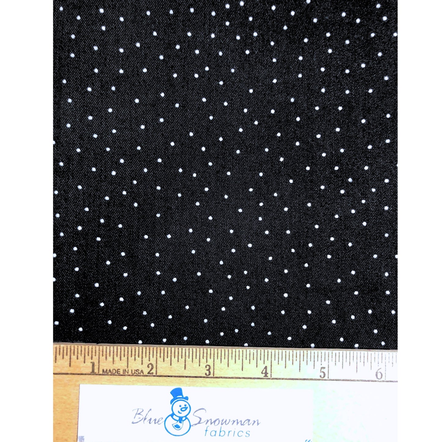 Apparel Fabric, Black with White Polka Dot Fabric, Sewing, little black dress fabric