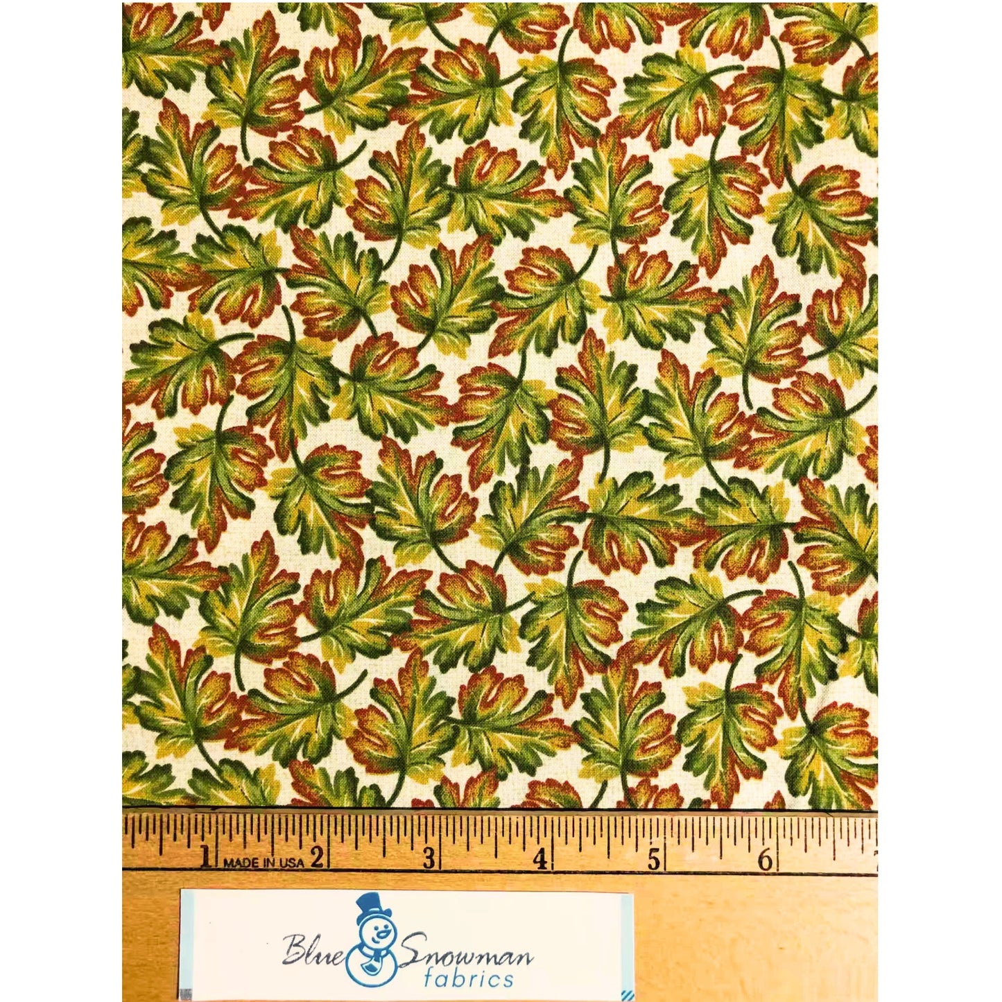 Leaves of Autumn Fabric, Oakhurst, sewing fabric, quilting, fabric by the half yard, 100% Cotton, fall fabric, leaf fabric