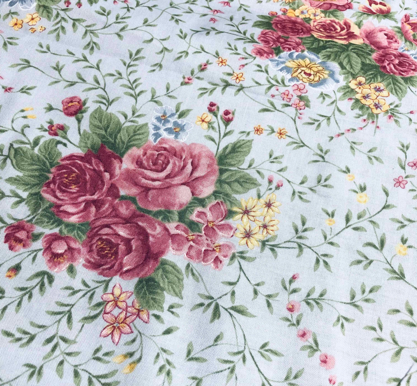 Quilter's Garden Floral Fabric 100% Cotton Fabric, Sewing, quilting fabric, fabric by the yard, shabby chic fabric, Cherry Creek