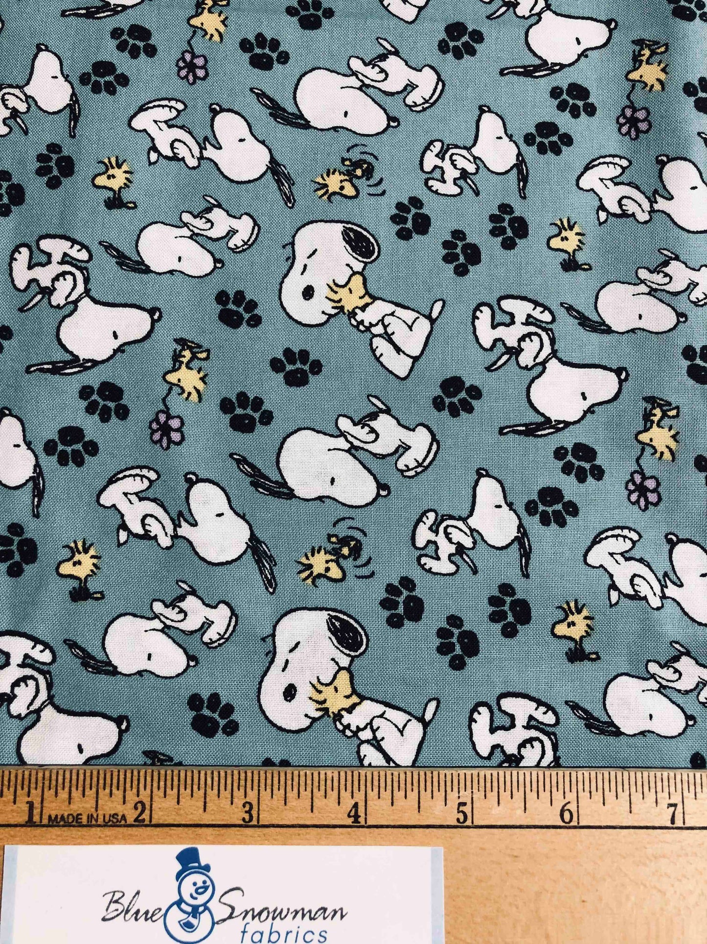 Licensed Peanuts Fabric, Snoopy, sewing fabric, quilting, fabric by the half yard, 100% Cotton, Music fabric, fabric for kids