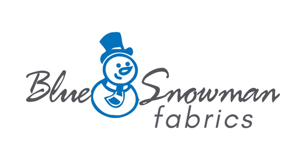 Blue Snowman Fabrics