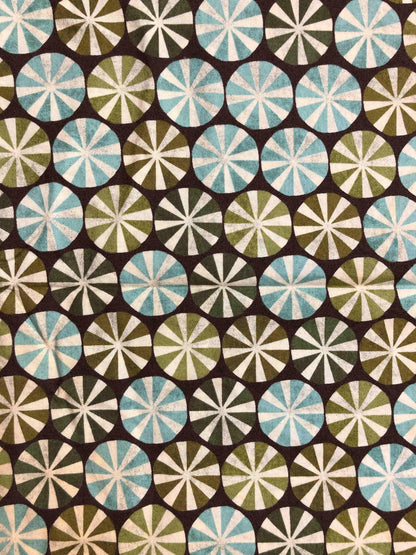 Moda Figgy Pudding Pattern #30185 Pinwheel Fabric, Vintage Fabric, Sewing, quilting fabric, 100% Cotton Fabric