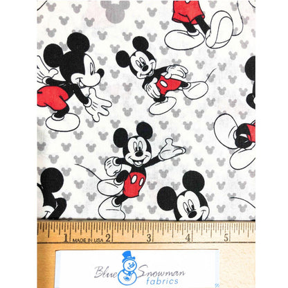 Licensed Disney Mickey Mouse Fabric 100% Cotton Fabric, Sewing, quilting fabric, fabric for kids, children's fabric, Disney fabric