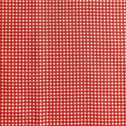 Michael Miller Fabric, Mini Red Gingham Fabric, Sewing, quilting fabric, Cotton Fabric, Mini Mikes, Mini Gingham, fabric remnant