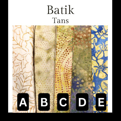 Batik Tans, Sewing, quilting fabric, Cotton Fabric, Yellow Batik, Batik, Batik dots, circles, geometric batik, tan batik