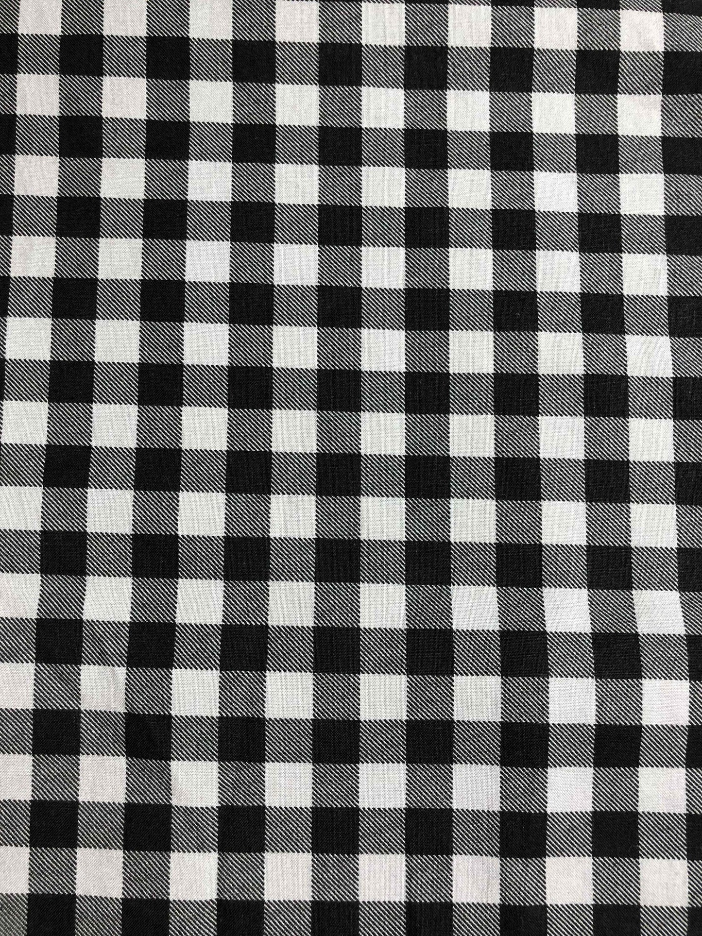 Gray Black Plaid Fabric 100% Cotton quilting fabric, Sewing, crafting, country plaid, country Christmas craft