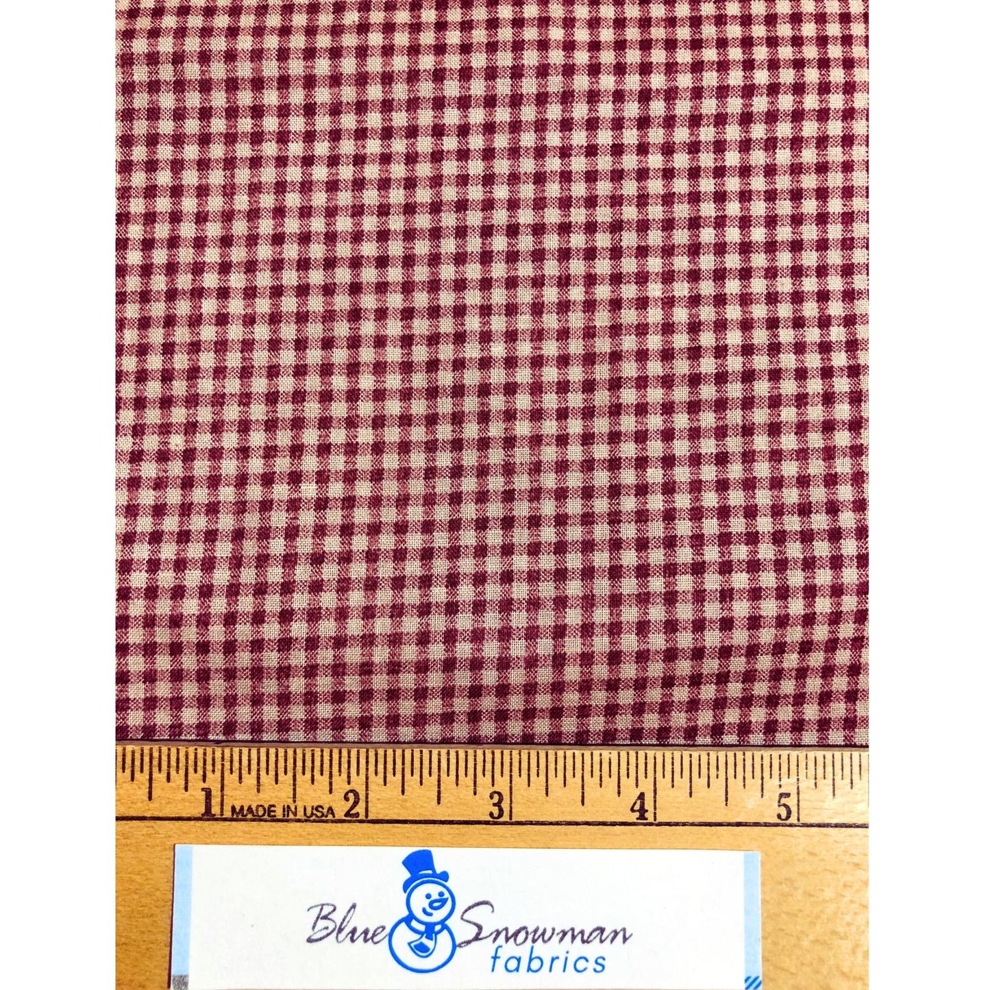 Cranston Red Beige Plaid Fabric 100% Cotton quilting fabric, Sewing, crafting, red plaid, country plaid, country Christmas craft