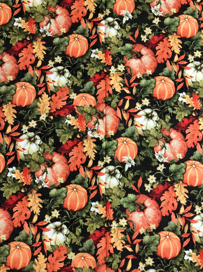 Harvest Riches Fabric 100% Cotton quilting fabric, Sewing, crafting, fall fabric print, pumpkin fabric, Susan Winget