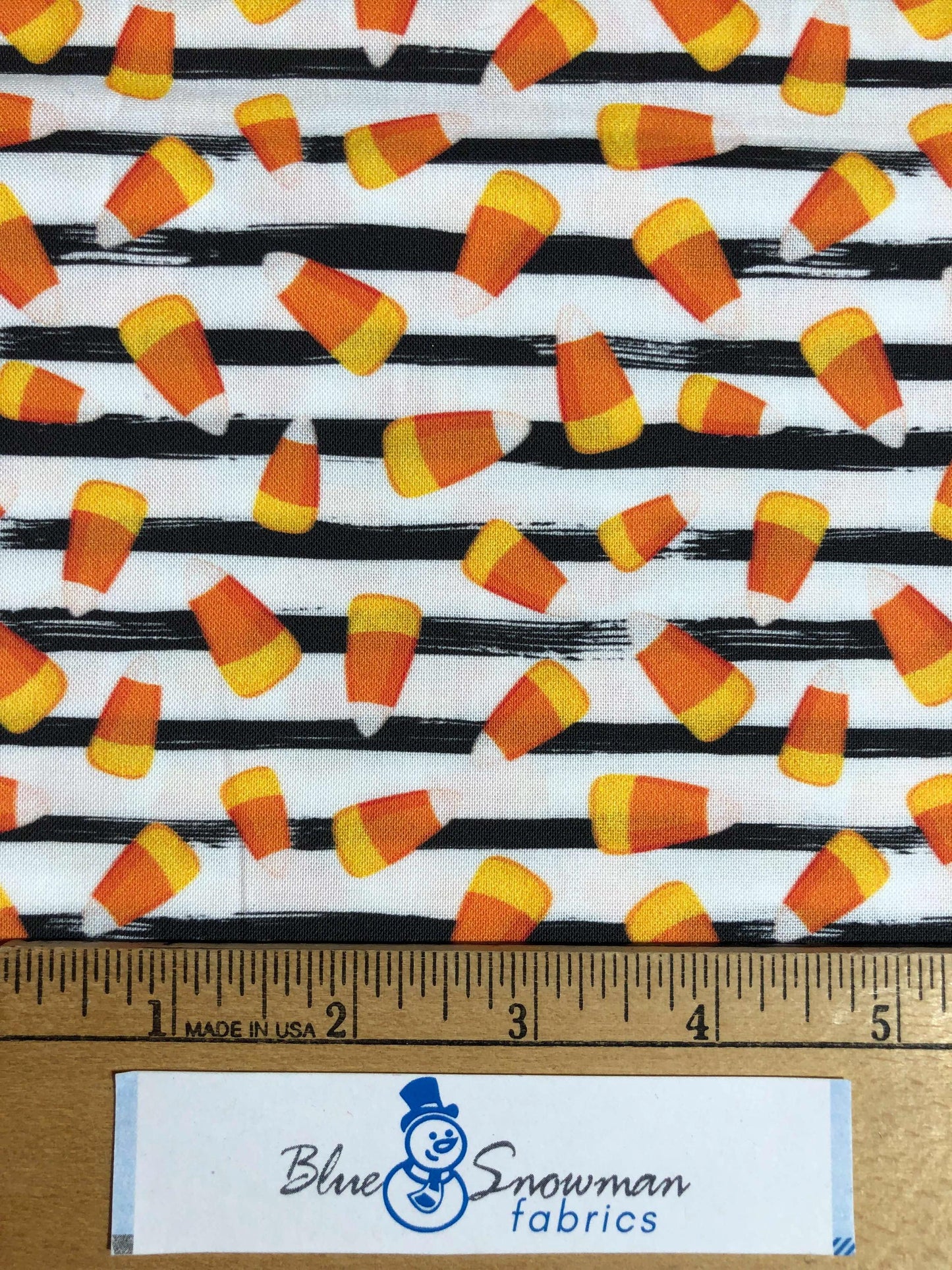 Halloween Candy Corn Stripe Fabric,Sewing, quilting, decor fabric, cotton fabric, Halloween fabric