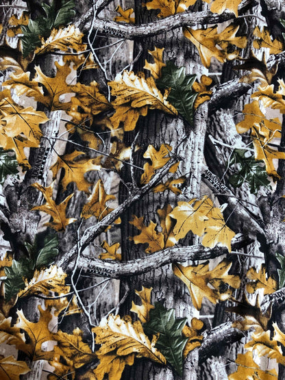 Licensed Real Tree Camouflage Fabric,  Sewing, quilting, crafting, fabric for men, hunting, autumn fabric, fall fabric, Advantage Timber