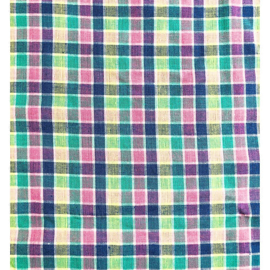 Pastel Plaid, Fabric by the Yard, Easter Plaid, Pink Plaid, Sewing, crafting, Easter decor, woven plaid