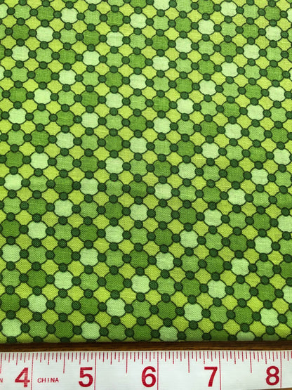 Dot Geometric 100% Cotton fabric, Pink dot fabric, green dot fabric,  Quilting Fabric, sewing, Fabric by the Yard